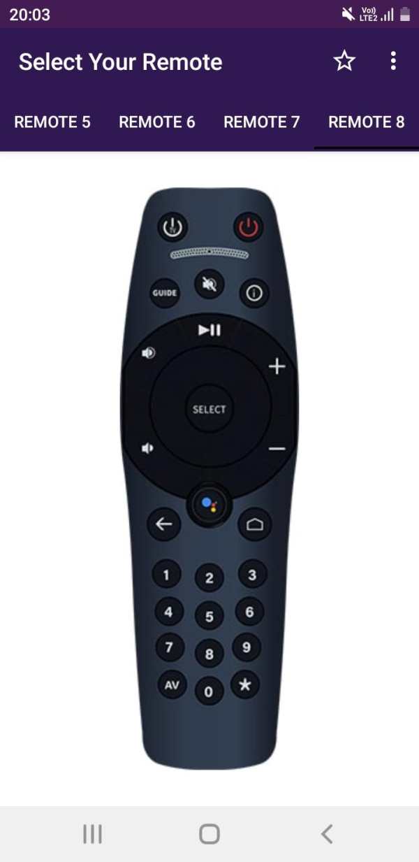 Remote Control For Tata Sky screenshot 1