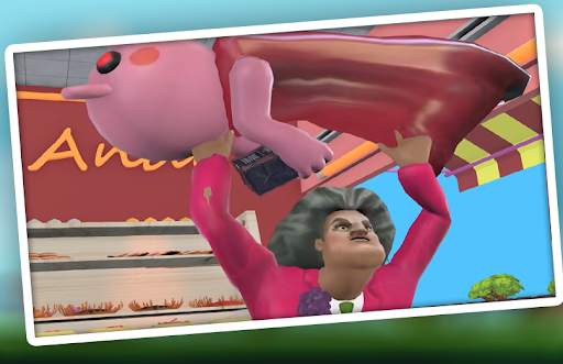 scary granny Evil Horror teacher 3D screenshot 3