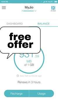 Free My Jio App 2019 Info screenshot 1