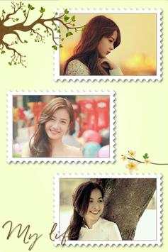 Flower Photo Collage Art Free screenshot 2