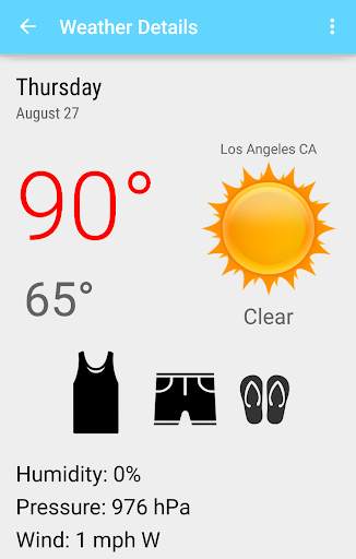 What To Wear Weather Free screenshot 3
