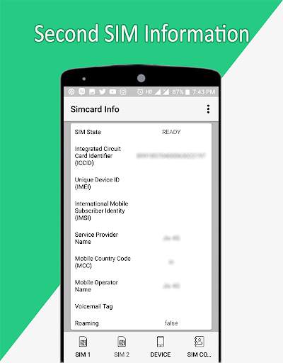Sim Card Info Details screenshot 2