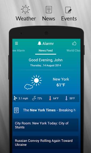 Alarmr- My Wakeup alarm clock screenshot 4