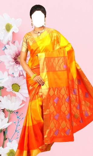 Women Pattu Saree Photo Maker screenshot 11