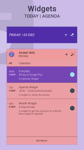 Everyday | Calendar Widget screenshot 3
