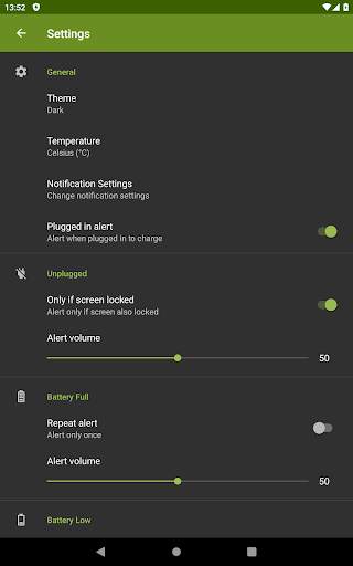 Charger Alert (Baterai Alarm) screenshot 13