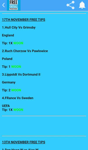 Football Predictions: Free Daily Betting Suretips. screenshot 5