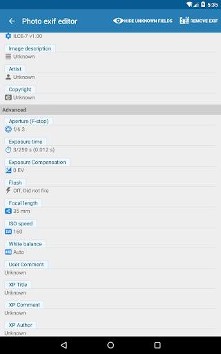 Photo Exif Editor - Metadata screenshot 13
