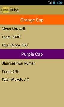 IPL 2014 Cricket app-Crik@ screenshot 8