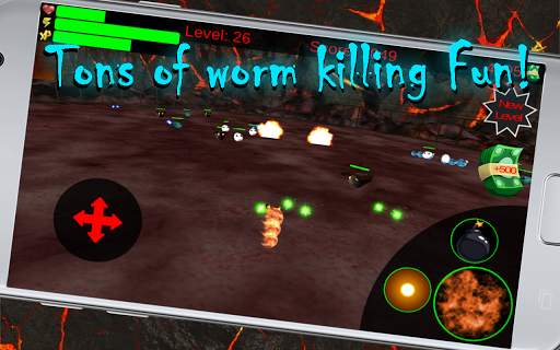 Death Worms: Survival Shooter screenshot 1