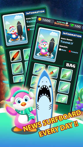 Dream Penguin: Free Surf Game screenshot 5