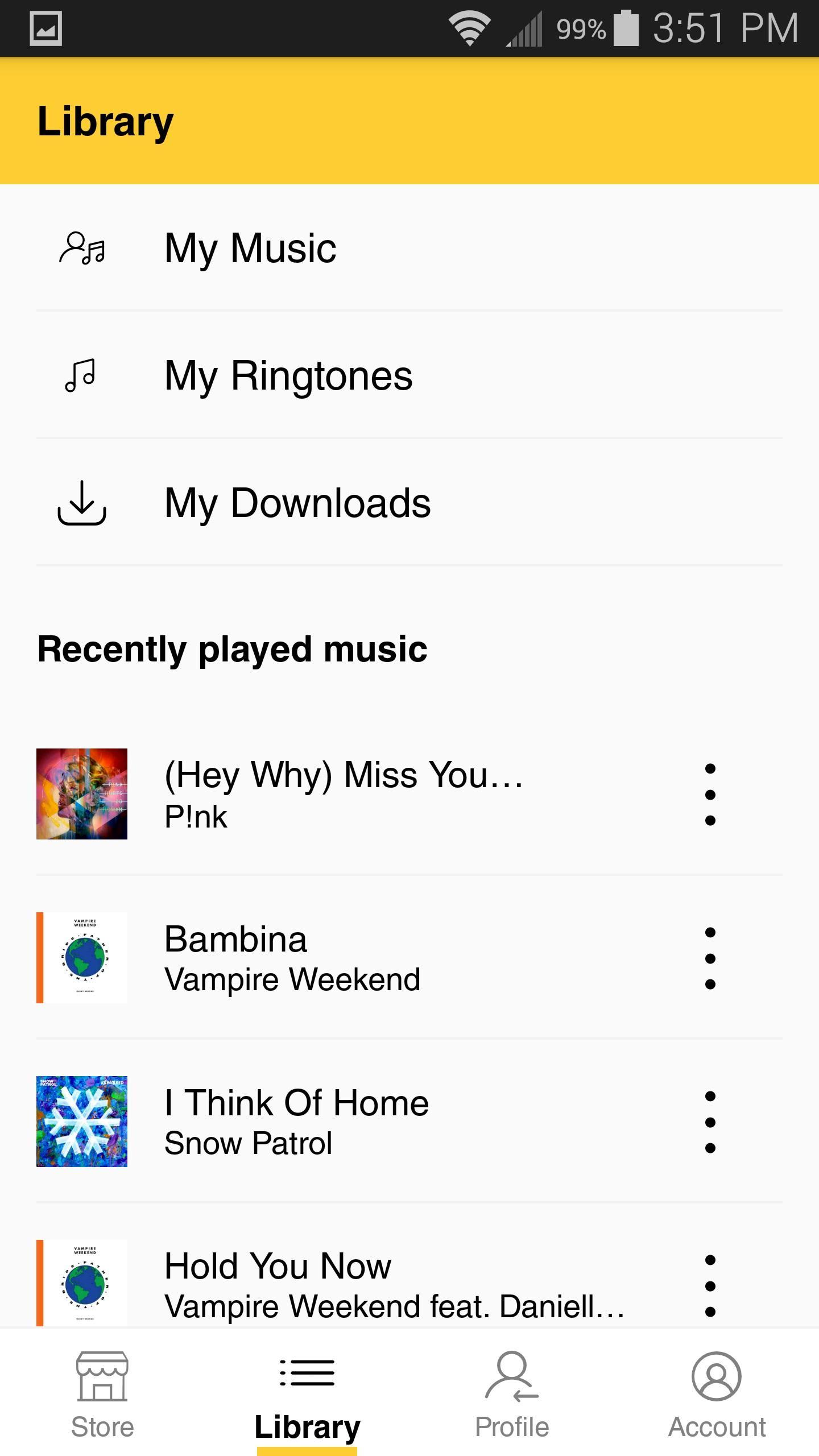 Sprint Music Plus स्क्रीनशॉट 4