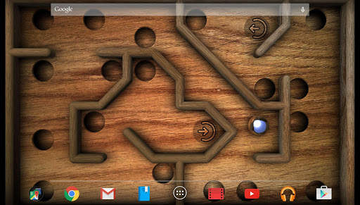 Marble Maze Wallpaper Game screenshot 13