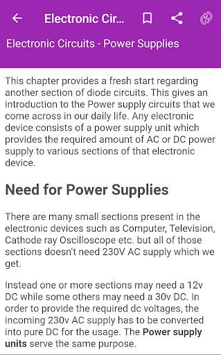 Basic Electronic Circuits screenshot 6