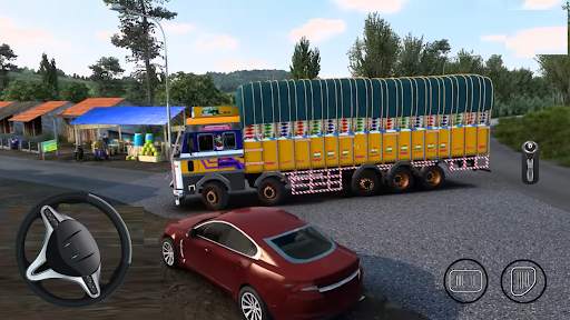 Indian Truck Simulator Game 3D screenshot 2