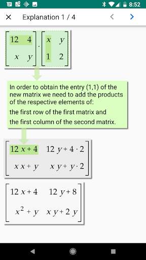 ALGEBRATOR-step-by-step solver screenshot 8
