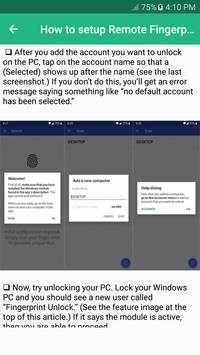 Fingerprint Lock Unlock Guide screenshot 2