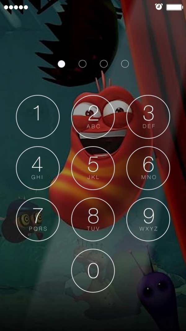 Lockscreen Thelarva :Wallpapers  Cartoon screenshot 2