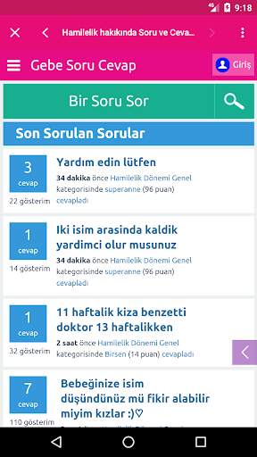 Hafta Hafta Gebelik Takibi screenshot 3