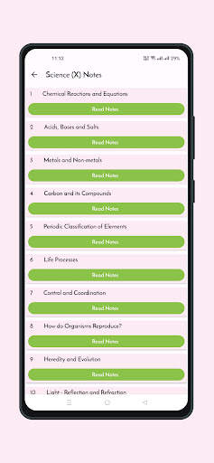 Class 10 Notes Offline скриншот 3