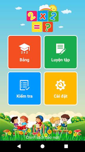 Bảng Cửu Chương Thông Minh screenshot 1