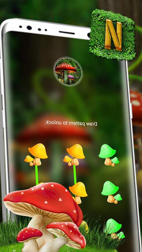Mushroom Forest Launcher Theme screenshot 4