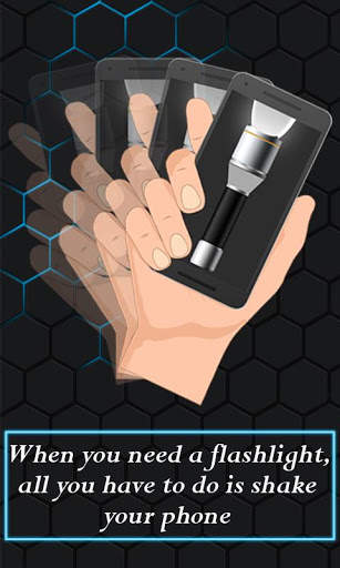 Shake Phone Flashlight screenshot 1