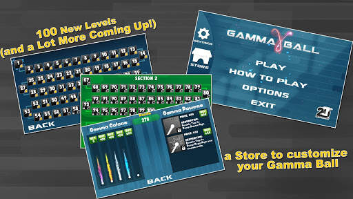 Gamma Ball Free screenshot 2