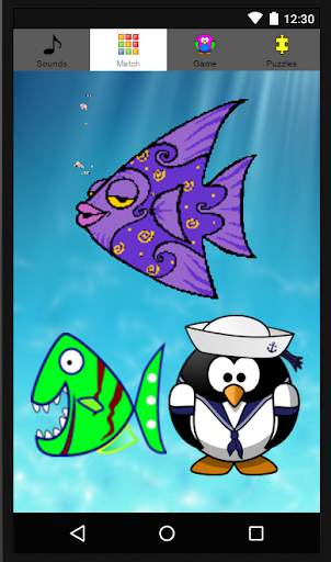 Fish & Penguin Games - FREE! screenshot 2