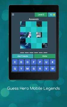 Guess Hero Mobile Legends screenshot 10