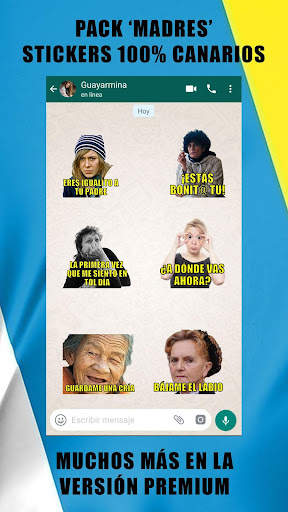 SticKanarias Lite - Stickers C screenshot 6