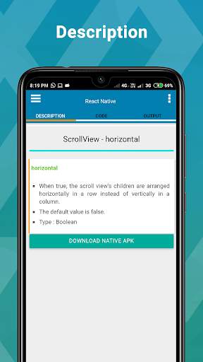 Learn React Native Tutorial screenshot 4