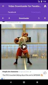 Video Downloader For Facebook Video Downloader screenshot 2