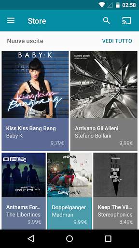 7digital Music per Android screenshot 1