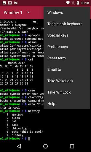 Terminal Emulator Free screenshot 4