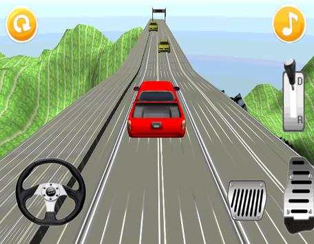 Hill Climb Racing : Red Car screenshot 3