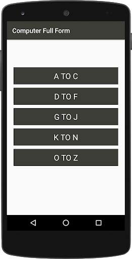Computer Full Form : A to Z screenshot 2