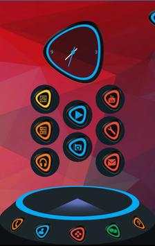 Next Launcher 3D Theme PolyGon screenshot 1