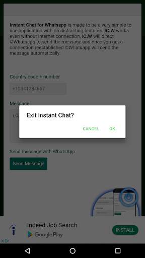 Instant Chat for Whatsapp No Contacts screenshot 3