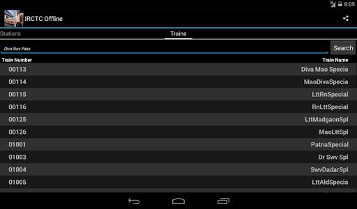 Railway data Offline screenshot 10