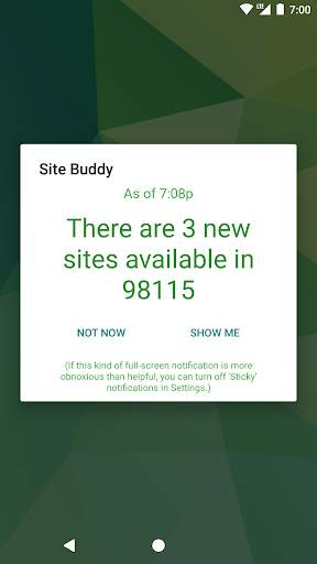 Site Buddy screenshot 1
