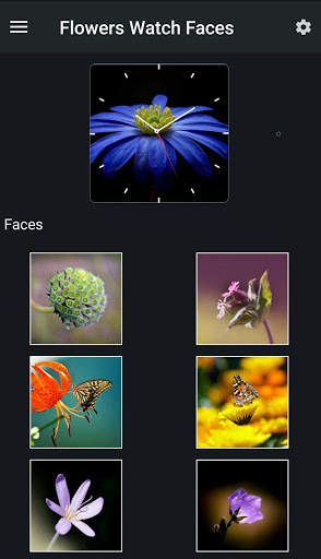 Flowers Watch Faces screenshot 5