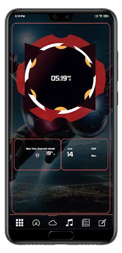 Arc Launcher Iron Theme screenshot 2