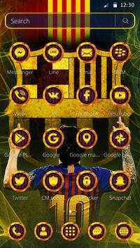 Football Barcelona Launcher Theme screenshot 5