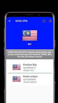 MYM VPN: TURBO VPN AND PROXY screenshot 2
