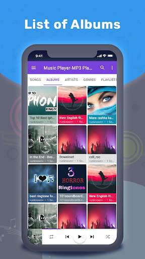Default Music Player - MP3 Player, Audio Player screenshot 2