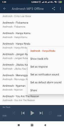 lagu Andmesh mp3 offline screenshot 5