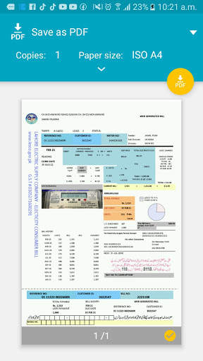 Electricity Bill of WAPDA - Bijli ka bill screenshot 5