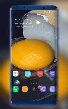 Broken egg theme for vivo y93 screenshot 1