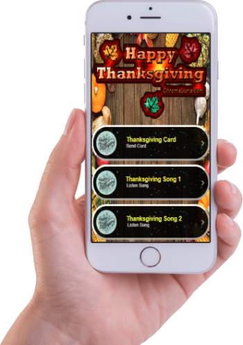 Thanksgiving Day : Blessings Card and Song screenshot 1